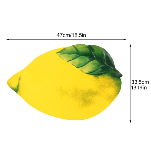 Grøn Simuleret Plante Blad Citron Tallerken Udendørs Bryllupsservice