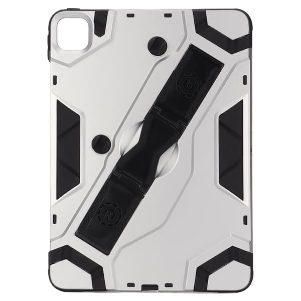 Stötdämpande TPU skyddsfodral för IOS Tablet Pro Silver Multifunktionsskydd