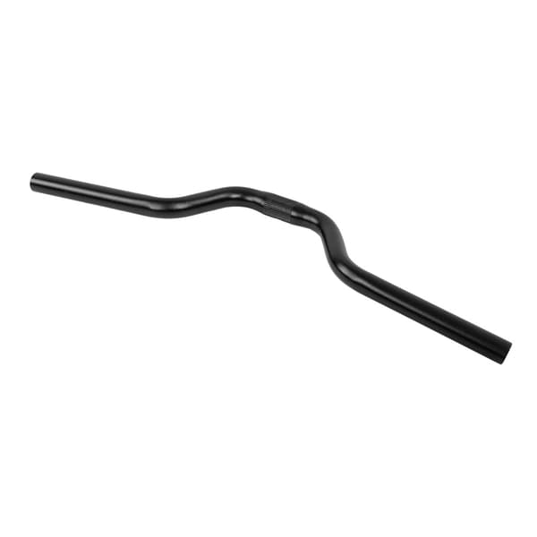 Aluminium Fixed Gear Cykel Riser Styr 25,4 mm x 520 mm Sort