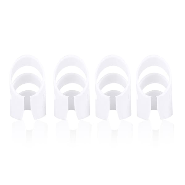 4 st Plast DIY Fingerskydd Plektrum för Gitarr Bas Ukulele Mandolin