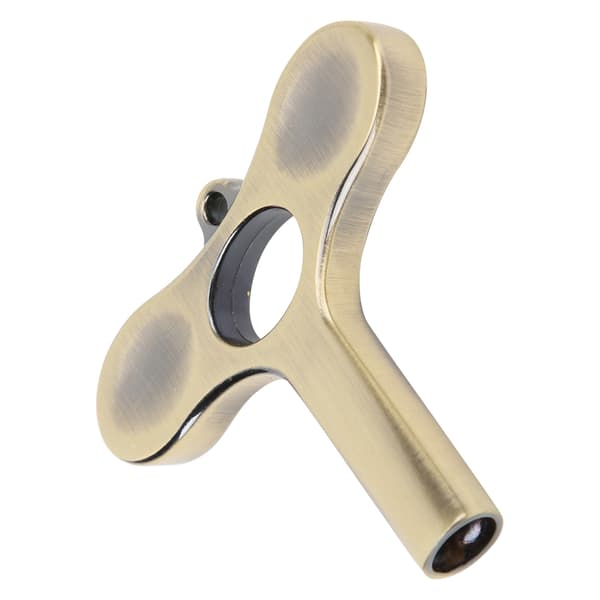 T-formet trommestemmenøgle 5,5 mm indvendig diameter bronze instrumenttilbehør
