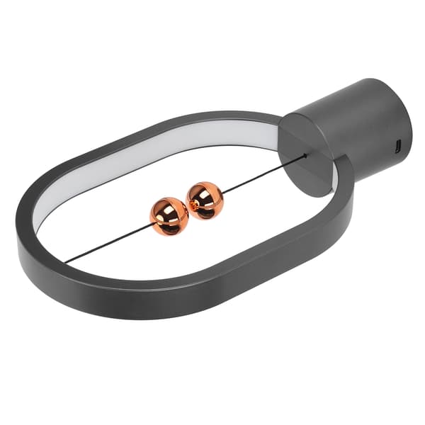 Smart USB Magnetisk Balanselampe - Halv Air Switch LED Skrivebordslampe Ornament