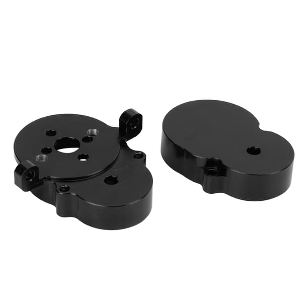 Metal Gear Box Shell Bagdrev RC Truck Tilbehør til WPL D12 Sort