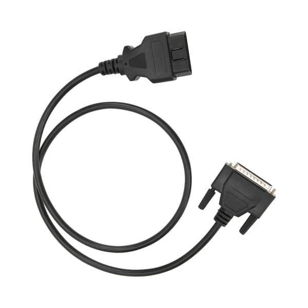 Diagnostisk OBD2 Hann til DB25 Hann Kabeladapter 16Pin 102cm 40in Erstatning for SBB V33 Nøkkelprogrammerer
