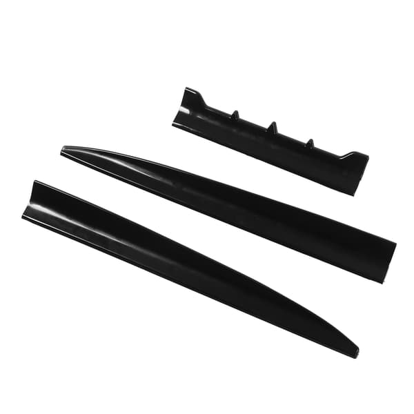 3 stk. 134,5 cm Universal Bagagerumsspoiler Vinge Blank Sort Reduceret Vindmodstand til Biler