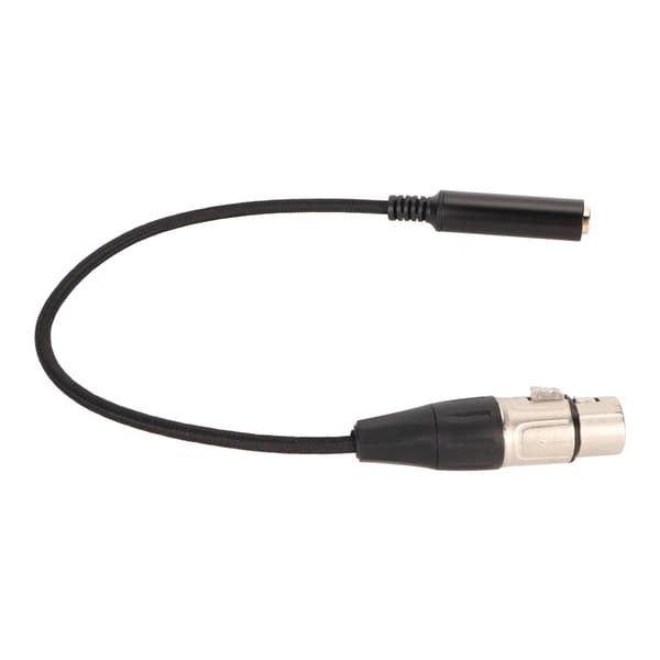6,5 mm 1/4 tuuman naaras-XLR-naaras -sovitinkaapeli, balansoitu mikrofonikaapeli, 11,8 tuumaa