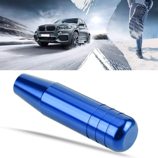 Universal Gearskifte Knapper til Bil i Aluminium 13cm Blå