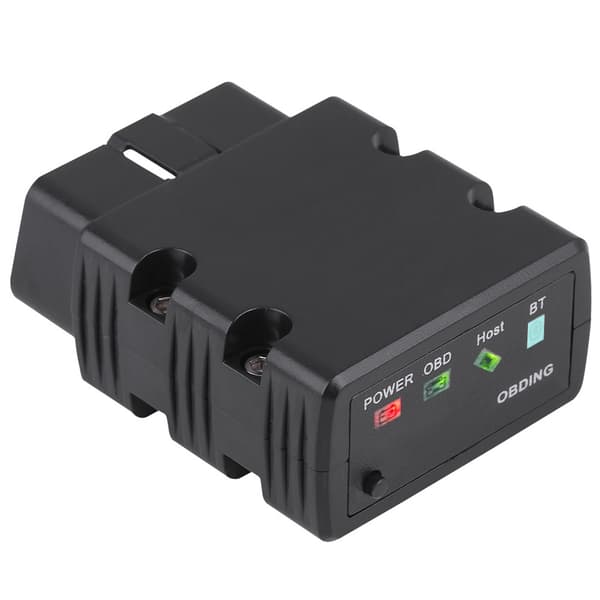 KW902 OBDII Bilskanner Bluetooth 5.0 Diagnostikverktyg Feldetektering Android Svart