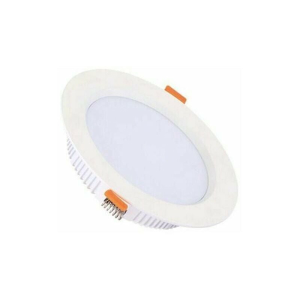 Badeværelse forsænket spotlight- Sæt med 6 LED forsænket spotlight badeværelse IP44 vandtæt, 6 x 3W ekstra flad led spot, 4000K neutral hvid 470LM 2835