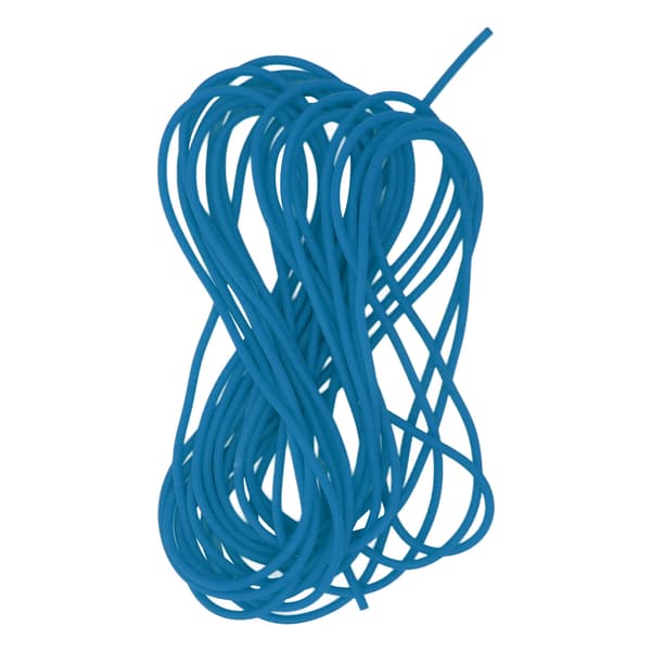 Högpresterande Blå Elastisk Rep 2.1mm Solid Latex Stretch Cord 5m för Tennisträning Utomhussporter