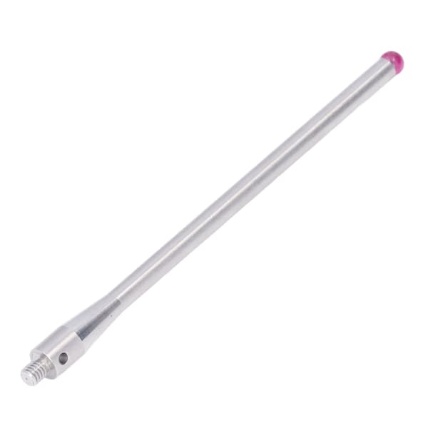Cmm Touch Probe 5.0mm Rubine Kule Tips M4 Gjenge Rustfritt Stål Stamme 100mm Lang A50007522