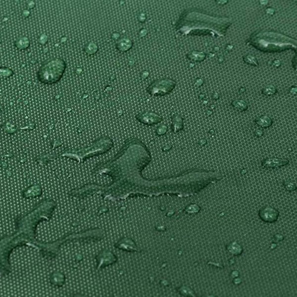 Cover med dragsko, fyrkantigt cover , vattentätt sandlåda cover (grön, 47,24" X 47,24")
