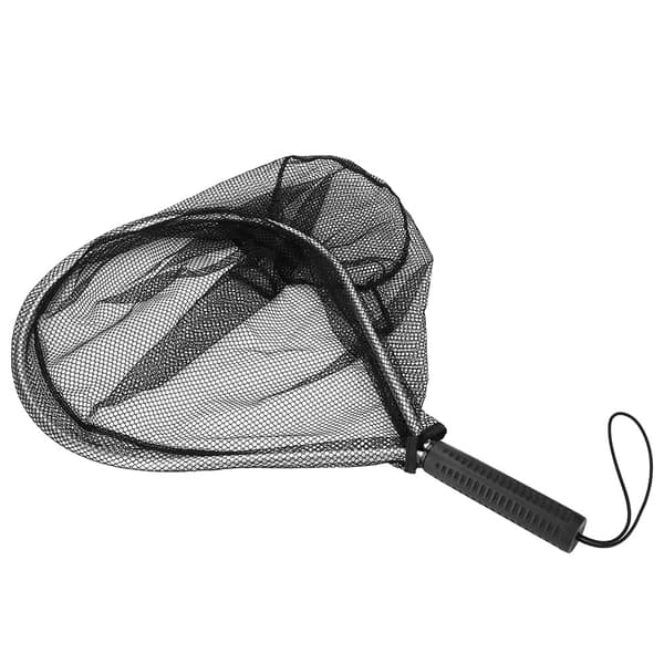 Fiskegarn i aluminiumslegering, holdbart net, behageligt greb