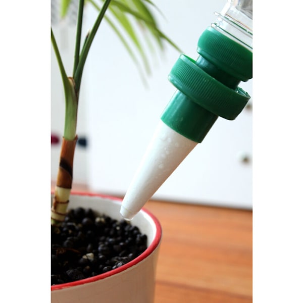 4st colaflaska keramisk droppbricka lazy waterer automatisk droppbevattning droppbevattning
