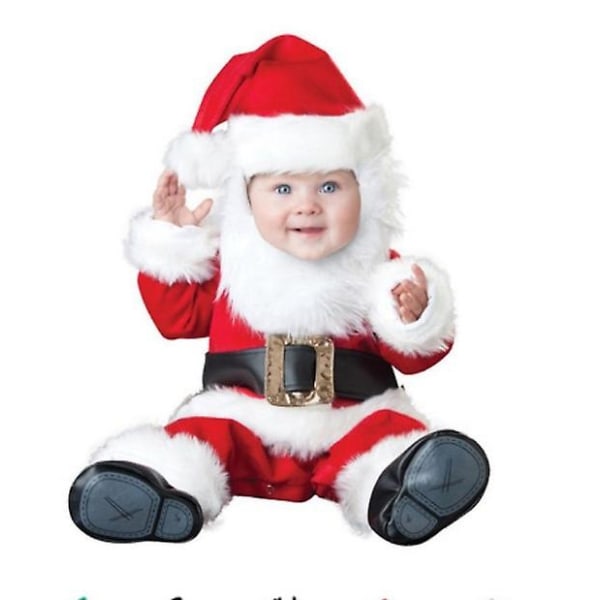 Julenisse Cosplay-kostyme for baby-småbarn B Height 140CM