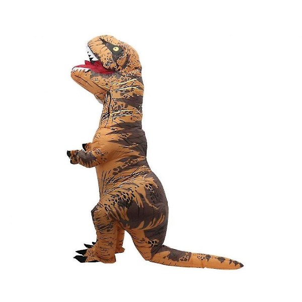 Puhallettava asu, kokovartaloinen dinosaurusjuhla Halloween-cosplay dinasour