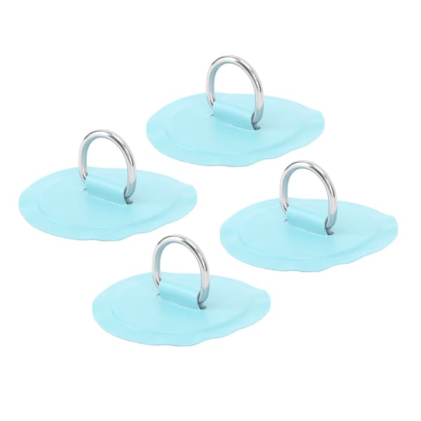 PVC D-ring patch til oppusteligt SUP-board stand up paddleboard 4 stk. Mintgrøn