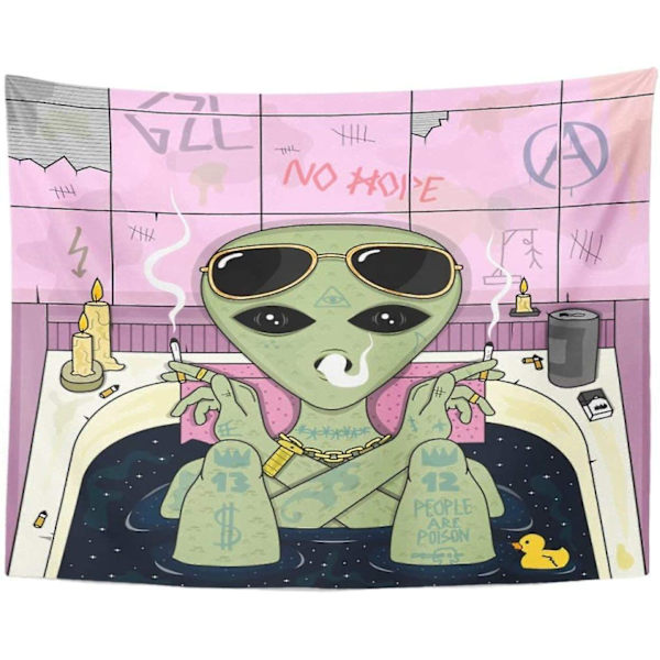 Alien dekorativ klut