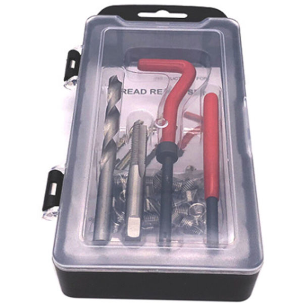 15PC M12x1.25 Auto Thread Tap Reparationsværktøj Tændrør