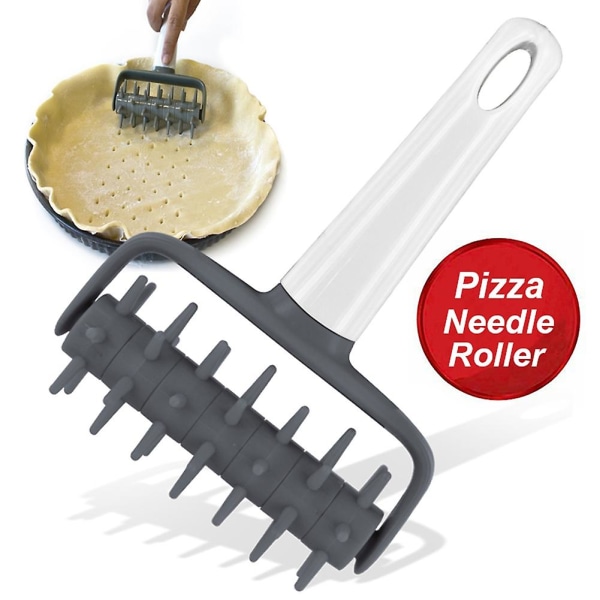 3 stk Plast Brød Nål Pizza Roller Cookies Kjeks Deig Puncher Kjøkkenverktøy