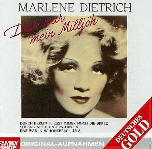 Dietrich Marlene Das War Mein Milljoh CD CD CD
