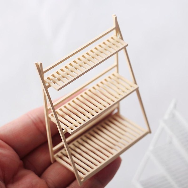 Miniatyr möbel Doll House Gör-det-själv dekorativa, 3 delar