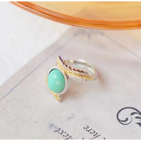 Sapphire Gemstone Ring Vintage Diamond Gemstone