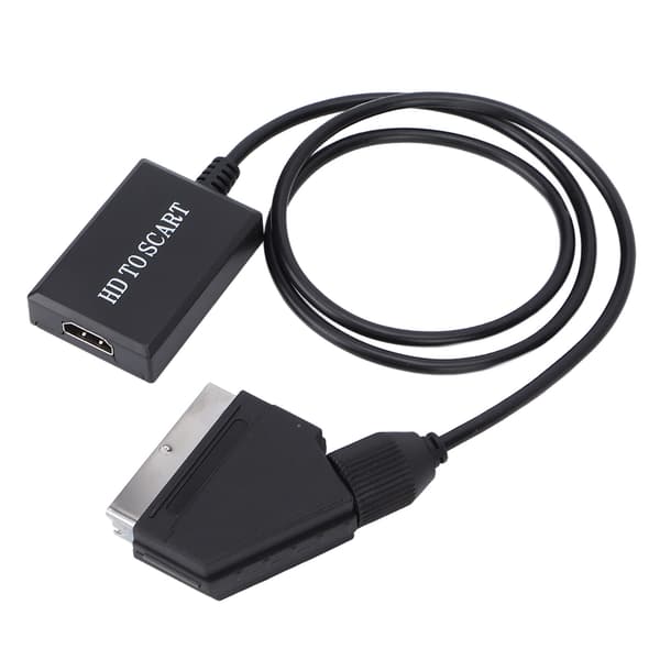 HDMI til SCART Konverter Video Adapter
