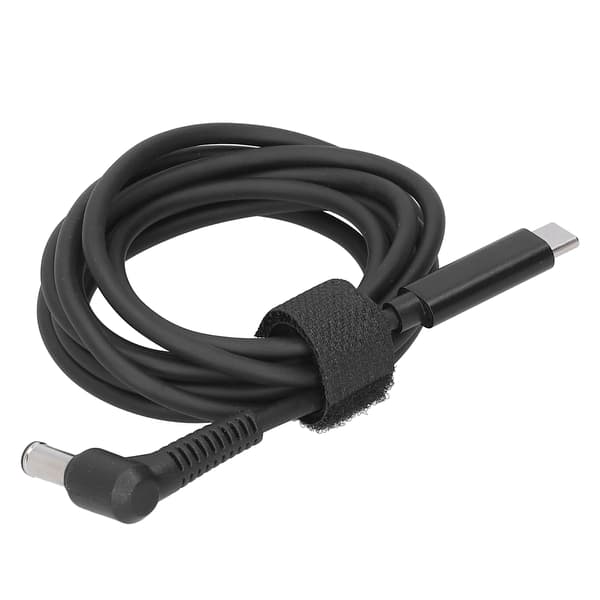 Type C Opladerkabel DC 6.0 x 1.4mm Han Vinkel Computer Strømadapter