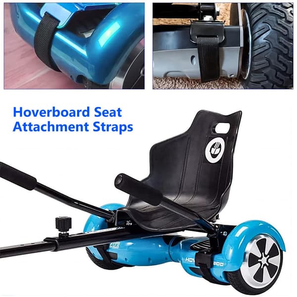 Justerbare sædestropper i nylon til hoverboard - 10 stk