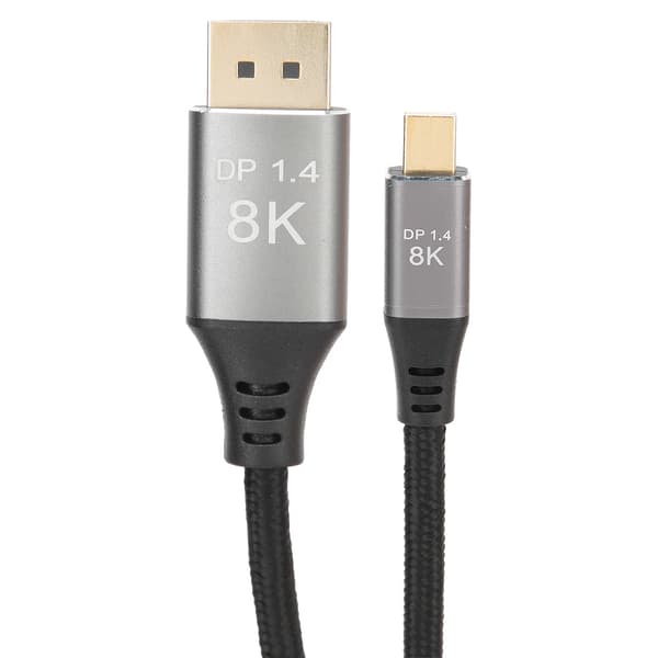 Mini DP til DP Kabel 1.4 Version 8K High Definition Adapter 3 Meter