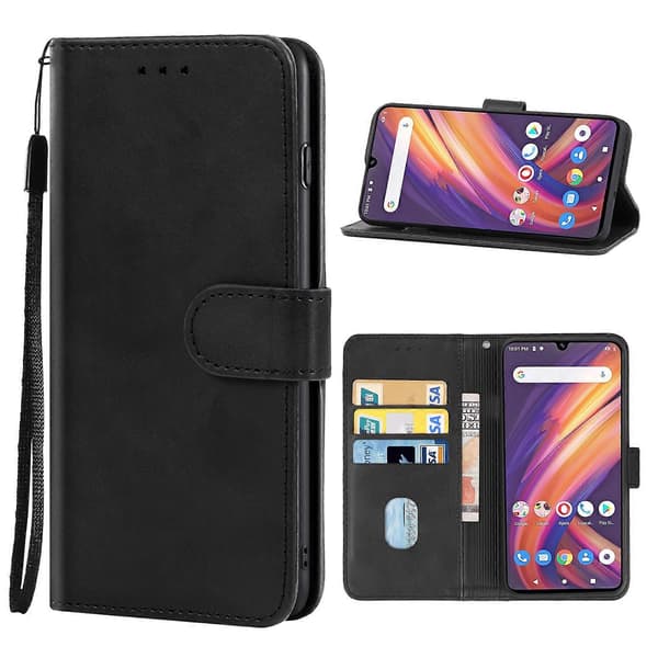 Läderfodral för Lenovo A6 Note Black