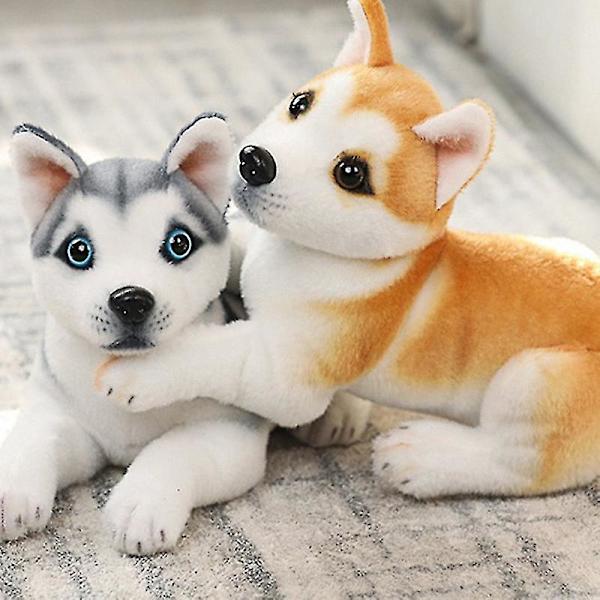 Simulering Dog Plysch Toy Mjuk stoppad docka 32cm Beagle
