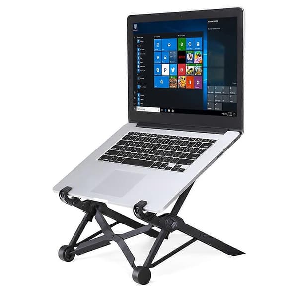 NEXSTAND Bærbar Justerbar Sammenklappelig Bordholder Stand til Bærbar Computer / Notebook, Egnet til: Mere end 11,6 tommer (Sort) Svart