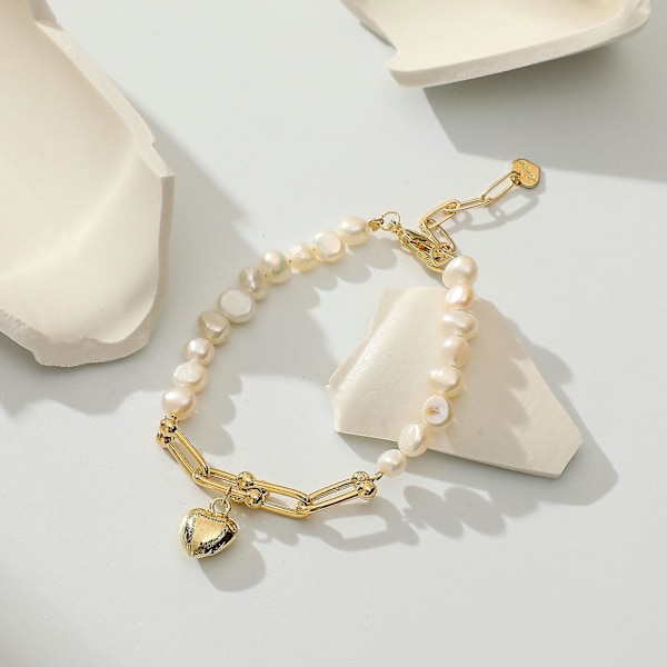Rannekoru Baroque Pearl Daily Outfit Metallic Element B1507