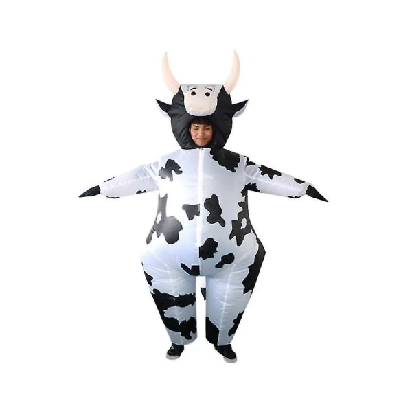Oppusteligt kostume Full Body Dinosaur Party Halloween Cosplay cow