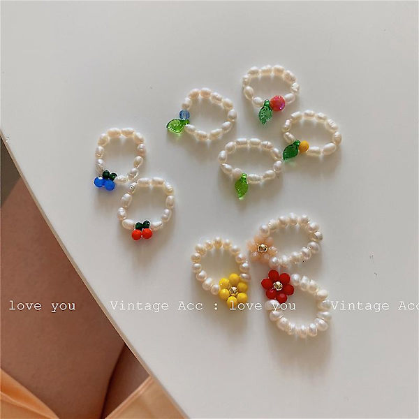 Sormus Vintage Flower Stud Girls&#39; Muotikorut Ac2262