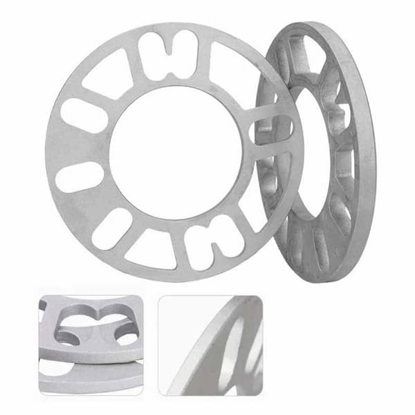 2 st 8 mm hjulnavspacer fläns navcentrisk ET packning aluminiumlegering universalbil