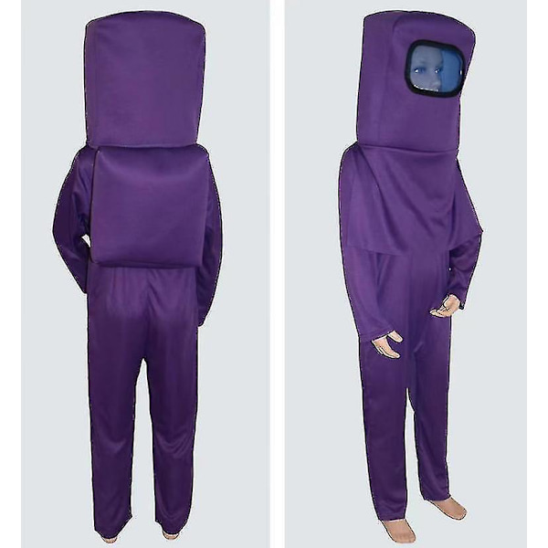 Kostymer Kids Fancy Week Games Halloween Costume Carnival L 10*12years purple