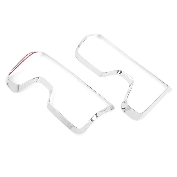 2 stk. krom baklykterammedeksler for 2020 Chevrolet Silverado 1500 erstatning