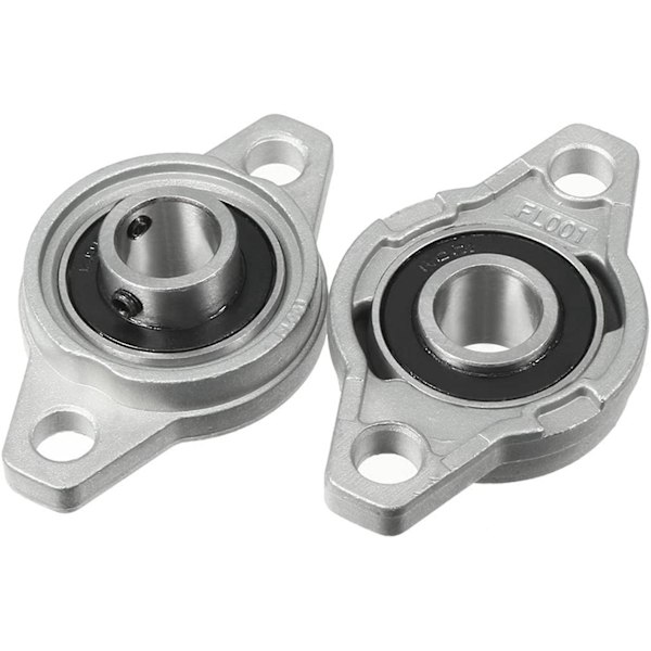 8st Kfl001 12mm zinklegering självinställande lager