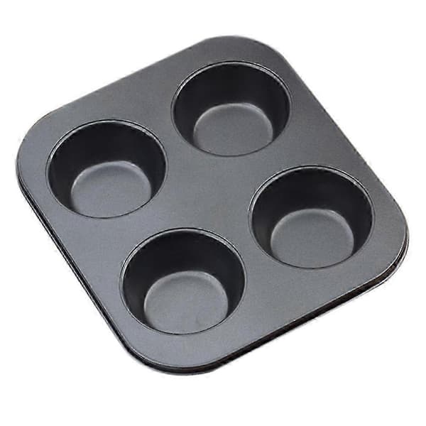 Køkken 4-kops Muffin- og Cupcakebageform Standard DIY Bagning