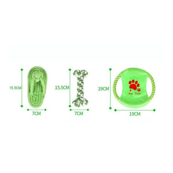 Pet Supplies 9-delat set om 3