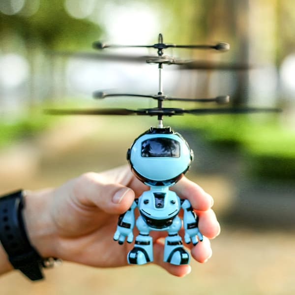 Mini Induksjon Suspensjon RC Flygende Robot Dinosaur Drone Leke