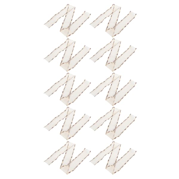 10 Yards 2.6in Brun Kantbånd Polyester Tyll for Klær Tilbehør DIY Hodeplagg Hår