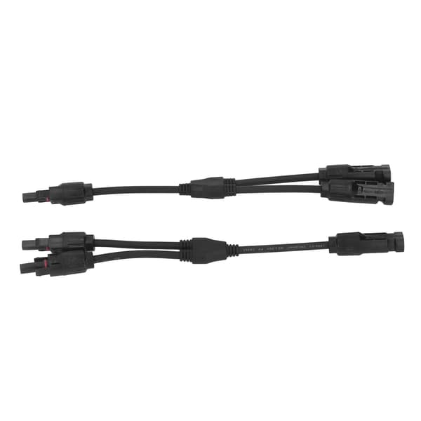 DC 1000V Solarkontakt Y Gren Parallell Adapterkabel 1 Par