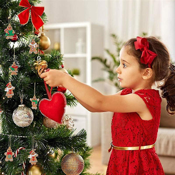 Stor pepparkaksman prydnad Pepparkakor juldekoration