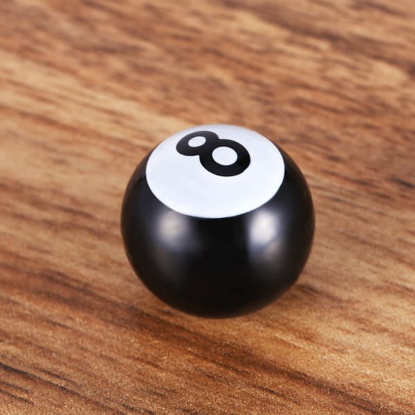 Plast Pool 8 Ball Däckventilhylsor för Bil Cykel Hjul