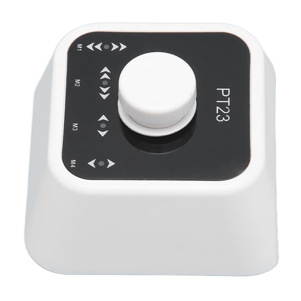 Bluetooth Sidevender Pedal Trådløs Multimedie Controller Genopladelig Tastkontakt til Computer Telefon Hvid