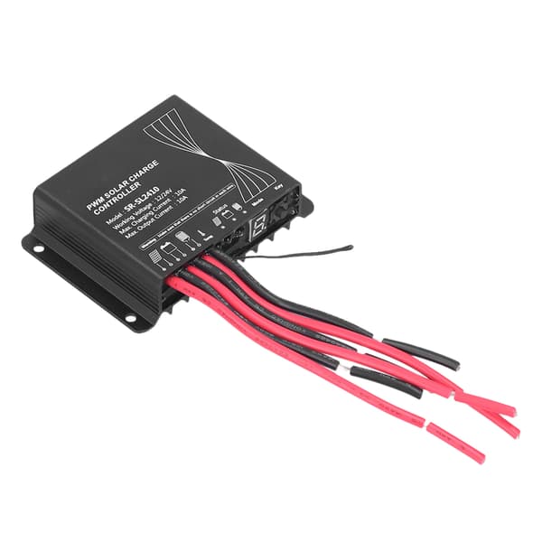 PWM Solar Charge Controller 10A Vandtæt Solpanel Regulator til RV Tilbehør